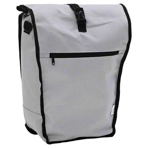 vidaXL Borsa per biciclette Grigio 34 x 16 x 59 cm Poliestere