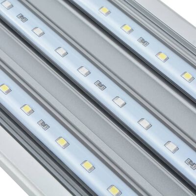 vidaXL Lampada LED per Acquario 50-60 cm in Alluminio IP67