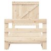vidaXL Giroletto con Testiera 90x200 cm in Legno Massello di Pino
