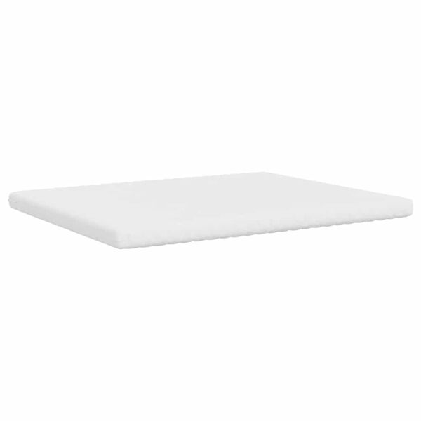 vidaXL Materasso in Schiuma Bianco 200x210 cm 7 Zone Durezza 20 ILD