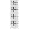 vidaXL Tenda a Rullo per Doccia Cassonetto 60x240 cm Larghezza Tessuto