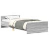 vidaXL Giroletto Grigio Sonoma 100x200 cm in Legno Multistrato