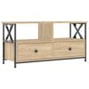vidaXL Mobile TV Rovere Sonoma 90x33x45 cm Legno Multistrato e Ferro