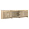 vidaXL Mobile TV 168 x 33 x 47 cm Rovere Sonoma Legno ingegnerizzato