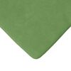 vidaXL Cuscini per Seduta 4 pcs Verde chiaro 40 x 40 x 3 cm Velluto