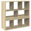 vidaXL Libreria Rovere Sonoma 100x33x94,5 cm in Truciolato