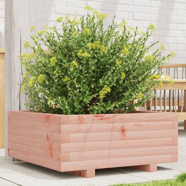 vidaXL Fioriera da Giardino 60x60x26,5 cm in Legno Massello di Douglas