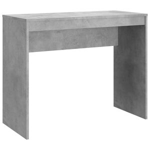 vidaXL Scrivania Grigio Cemento 90x40x72 cm in Legno Multistrato