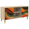 vidaXL Mobile TV BONN 102 x 33 x 50 cm Sonoma Legno ingegnerizzato