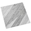 vidaXL Tavole per Pavimenti Grigio 5,11 m&sup2; 55 pz PVC
