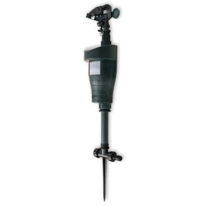 vidaXL Getto-Spray Repellente per Animali con Sensore PIR Verde Scuro
