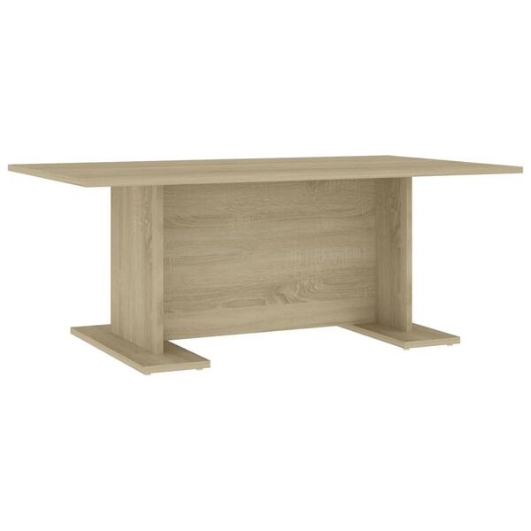 vidaXL Tavolino Salotto Rovere Sonoma 103,5x60x40 cm Legno Multistrato