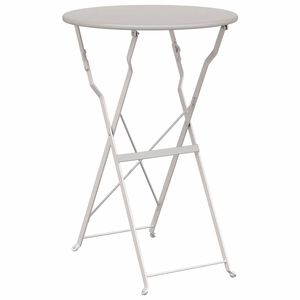 vidaXL Tavolo da bistrot Beige &Oslash; 50 x 71 cm
