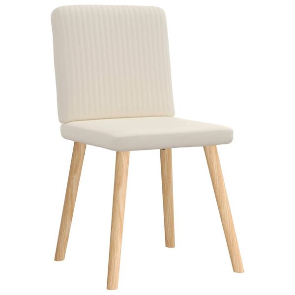 vidaXL Sedie da Pranzo 4 pz Lino