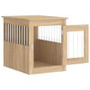vidaXL Gabbia Cani da Arredamento Rovere Sonoma 55x75x65cm Multistrato