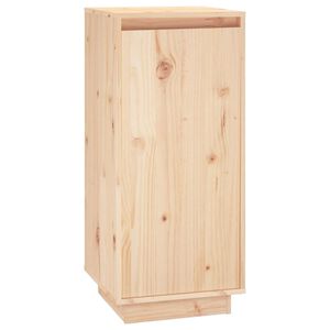 vidaXL Scarpiera 35x35x80 cm in Legno Massello di Pino