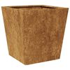 vidaXL Fioriere da Giardino 2 pz 40x40x40 cm in Acciaio Corten