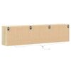 vidaXL Mobile TV a Parete con LED Rovere Sonoma 180x31x45 cm