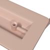 vidaXL Maniglie per Armadi Rosa 85 x 45 mm Metallo