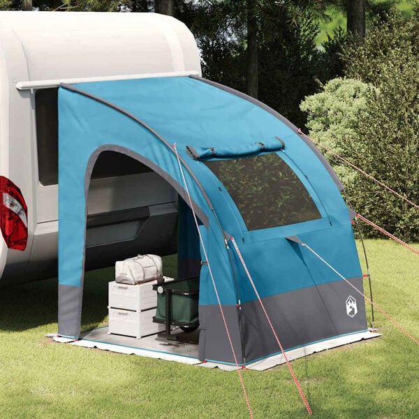 vidaXL Tenda per portellone posteriore Blu 194 x 180 x 210 cm taffet&agrave;