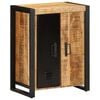 vidaXL Credenza 55x35x70 cm in Legno Massello di Mango Grezzo