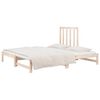 vidaXL Dormeuse Estraibile 2x(90x200) cm Legno Massello di Pino
