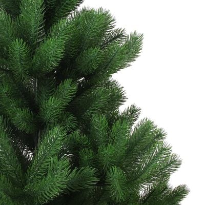 vidaXL Albero di Natale Artificiale Abete Nordmann Verde 240 cm