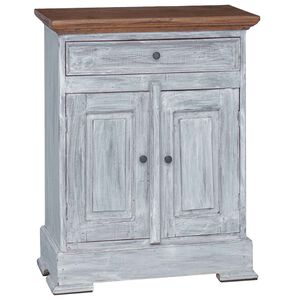 vidaXL Armadio 63 x 30 x 79 cm Legno di Mogano Massello