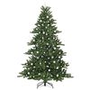 vidaXL Albero di Natale Artificiale con Rami Pieghevoli 240 cm PVC