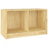 vidaXL Mobile Porta TV 70x33x42 cm in Legno Massello di Pino
