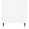 vidaXL Tavolino da Salotto Bianco 50x46x50 cm in Legno Multistrato