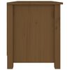 vidaXL Scarpiera Ambrata 70x38x45,5 cm in Legno Massello di Pino