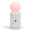Livoo Lampada con Caricabatterie 2 in 1 Wireless 10 W Bianca