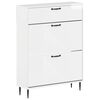 vidaXL Mobile per scarpe HAARLEM 78 x 24 x 103 cm Legno ingegnerizzato