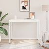 vidaXL Tavolo da bar Bianco 110 x 55 x 105 cm Pino massello