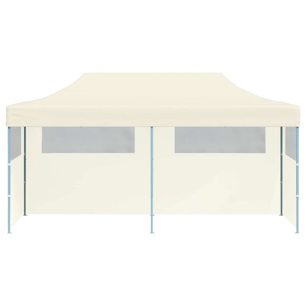 vidaXL Tenda Party Crema 291 x 580 x 315 cm Tessuto Oxford