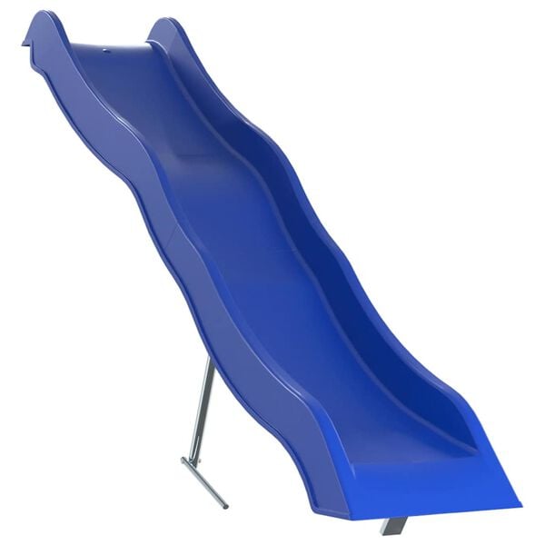 vidaXL Scivolo per Bambini Blu 210x40 cm in Polipropilene