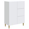 vidaXL Credenza Bianco 66 x 34,5 x 90 cm Legno ingegnerizzato