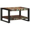 vidaXL Tavolino Salotto Multicolore 70x50x38cm Legno Massello Recupero
