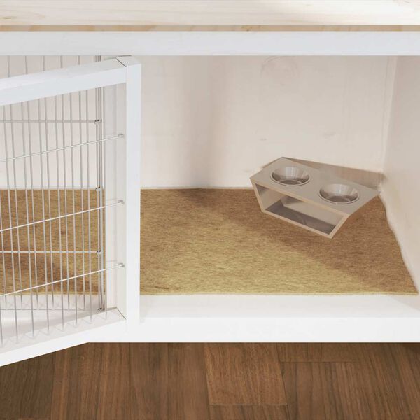 vidaXL Tappetino in Canapa per Roditori 1x1 m 5 mm