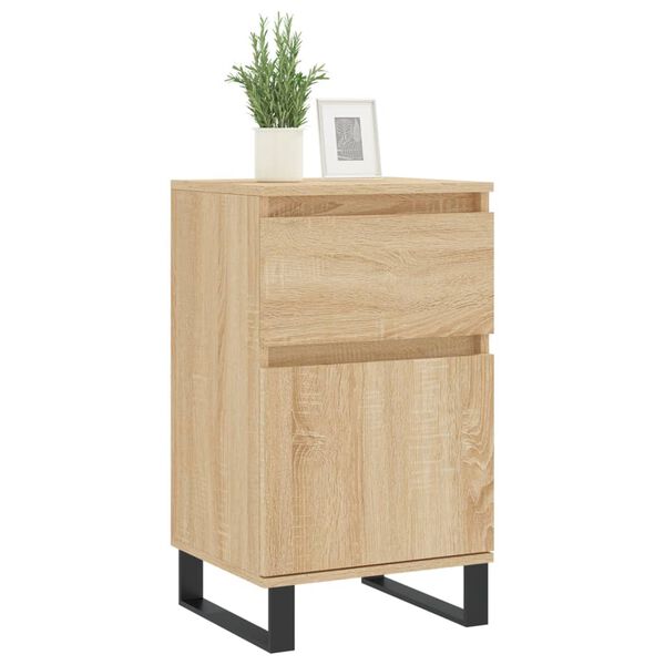 vidaXL Credenza Rovere Sonoma 40x35x70 cm in Legno Multistrato