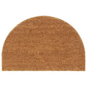 vidaXL Zerbino Naturale Mezzo Rotondo 40x60 cm Fibra di Cocco