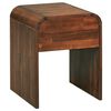 vidaXL Comodino 41,5x42x52 cm in Legno Massello di Acacia