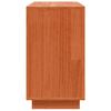 vidaXL Credenza Rovere Marrone 111 x 34 x 60 cm Pino massello