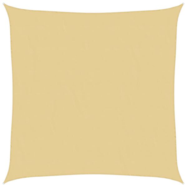 vidaXL Vela Parasole Sabbia 4,5x4,5 m 100% Poliestere Oxford