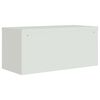 vidaXL Armadio Classificatore Grigio Chiaro 90x40x145 cm in Acciaio