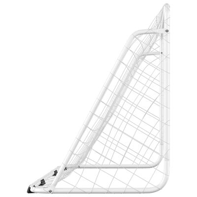 Porta Da Calcio In Metallo Racetex - Dimensioni 180x120 Cm, Design Robusto, Rete Resistente, Per Giardino E Bambini