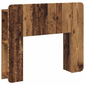 vidaXL Testata del letto Legno antico Legno ingegnerizzato