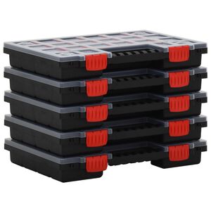 vidaXL Scatole di Assortimento 5 pz 34,5x25x5 cm in Polipropilene