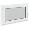 vidaXL Finestra seminterrato a ribalta e scorrimento RISOR 100 x 60 cm